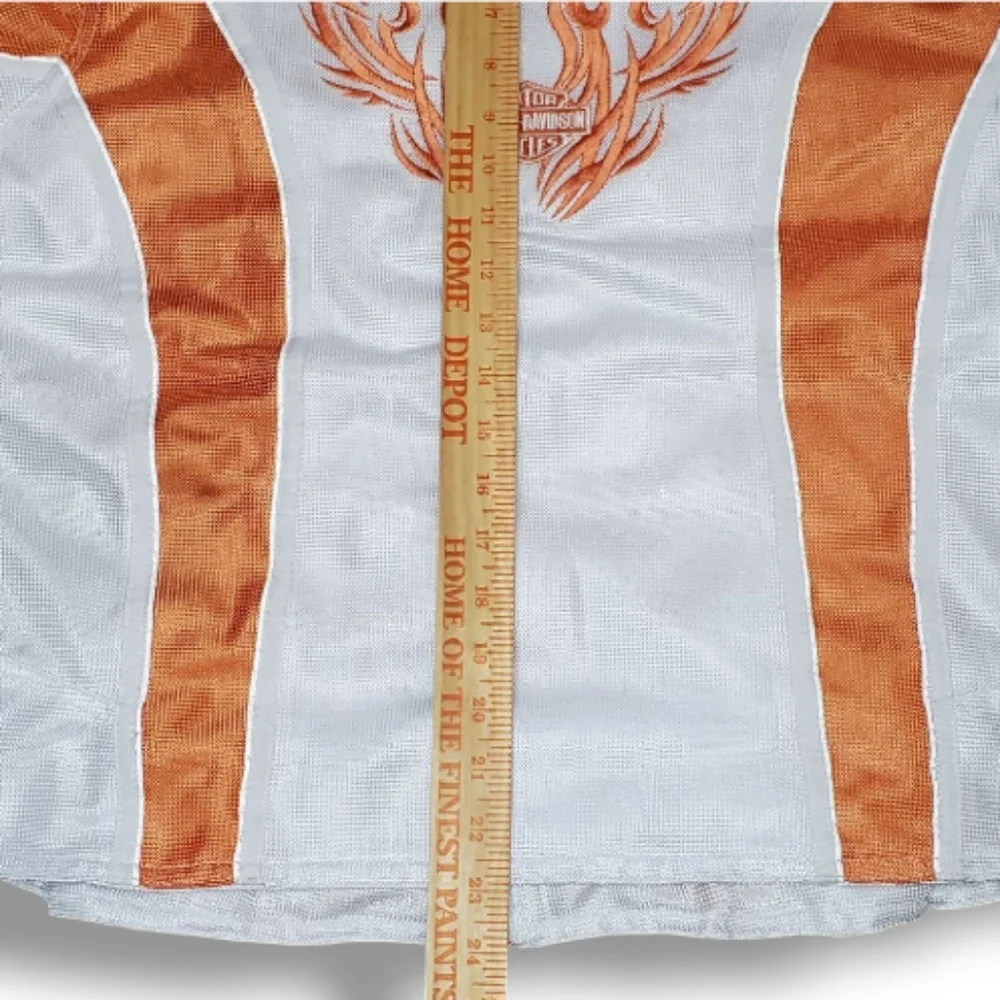 Harley Davidson Bomber Mesh Motorcycle Riding Jacket with Plate & Pad Pockets - Picture 7 of 12